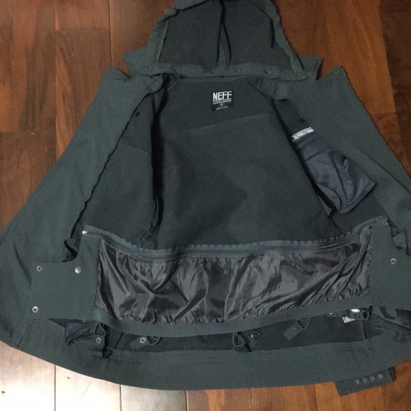 Neff Soft Shell Snowboard Jacket - Picture 4 of 7